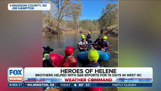 Western North Carolina white-water rafters raced against time to save people from Helene’s flooding